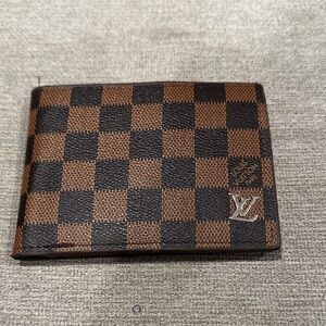 Defected Clearance Damier Graphite Wallet